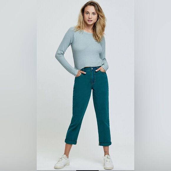 PacSun Blue Marine Mom Jeans 👖 Size 26 - Picture 12 of 12